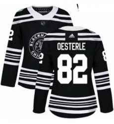 Womens Adidas Chicago Blackhawks 82 Jordan Oesterle Authentic Black 2019 Winter Classic NHL Jersey Womens Adidas Chicago Blackhawks 82 Jordan Oesterle Authentic Black 2019 Winter Classic NHL Jersey