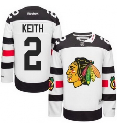 Blackhawks #2 Duncan Keith White 2016 Stadium Series Stitched Youth NHL Jersey Blackhawks #2 Duncan Keith White 2016 Stadium Series Stitched Youth NHL Jersey