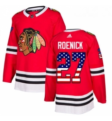 Youth Adidas Chicago Blackhawks 27 Jeremy Roenick Authentic Red USA Flag Fashion NHL Jersey Youth Adidas Chicago Blackhawks 27 Jeremy Roenick Authentic Red USA Flag Fashion NHL Jersey