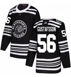 Youth Adidas Chicago Blackhawks 56 Erik Gustafsson Authentic Black 2019 Winter Classic NHL Jersey Youth Adidas Chicago Blackhawks 56 Erik Gustafsson Authentic Black 2019 Winter Classic NHL Jersey
