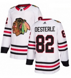 Youth Adidas Chicago Blackhawks 82 Jordan Oesterle Authentic White Away NHL Jersey Youth Adidas Chicago Blackhawks 82 Jordan Oesterle Authentic White Away NHL Jersey
