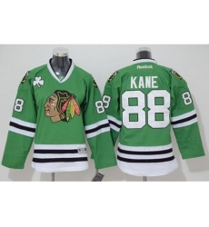 Youth Chicago Blackhawks #88 Patrick Kane Stitched Green NHL Jersey Youth Chicago Blackhawks #88 Patrick Kane Stitched Green NHL Jersey