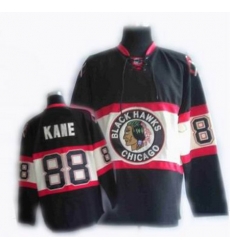 Youth RBK Chicago Blackhawks #88 KANE Black New Third Jersey Youth RBK Chicago Blackhawks #88 KANE Black New Third Jersey