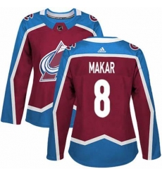 Women Adidas Colorado Avalanche 8 Cale Makar Burgundy Home Authentic Stitched NHL Jersey Women Adidas Colorado Avalanche 8 Cale Makar Burgundy Home Authentic Stitched NHL Jersey