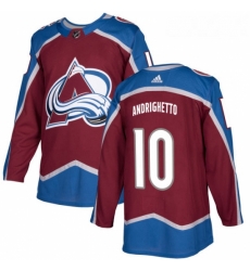 Youth Adidas Colorado Avalanche 10 Sven Andrighetto Authentic Burgundy Red Home NHL Jersey Youth Adidas Colorado Avalanche 10 Sven Andrighetto Authentic Burgundy Red Home NHL Jersey