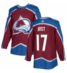 Youth Adidas Colorado Avalanche 17 Tyson Jost Premier Burgundy Red Home NHL Jersey Youth Adidas Colorado Avalanche 17 Tyson Jost Premier Burgundy Red Home NHL Jersey