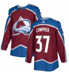 Youth Adidas Colorado Avalanche 37 JT Compher Premier Burgundy Red Home NHL Jersey Youth Adidas Colorado Avalanche 37 JT Compher Premier Burgundy Red Home NHL Jersey