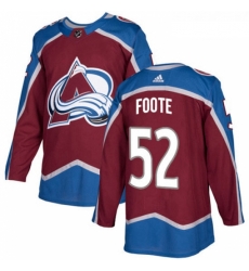Youth Adidas Colorado Avalanche 52 Adam Foote Premier Burgundy Red Home NHL Jersey Youth Adidas Colorado Avalanche 52 Adam Foote Premier Burgundy Red Home NHL Jersey
