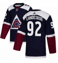 Youth Adidas Colorado Avalanche 92 Gabriel Landeskog Authentic Navy Blue Alternate NHL Jersey Youth Adidas Colorado Avalanche 92 Gabriel Landeskog Authentic Navy Blue Alternate NHL Jersey