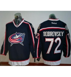 Blue Jackets #72 Sergei Bobrovsky Navy Blue Home Stitched NHL Jersey Blue Jackets #72 Sergei Bobrovsky Navy Blue Home Stitched NHL Jersey
