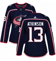 Womens Adidas Columbus Blue Jackets 13 Cam Atkinson Premier Navy Blue Home NHL Jersey Womens Adidas Columbus Blue Jackets 13 Cam Atkinson Premier Navy Blue Home NHL Jersey