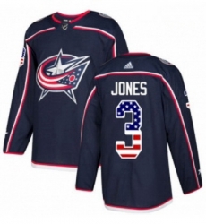 Youth Adidas Columbus Blue Jackets 3 Seth Jones Authentic Navy Blue USA Flag Fashion NHL Jersey Youth Adidas Columbus Blue Jackets 3 Seth Jones Authentic Navy Blue USA Flag Fashion NHL Jersey