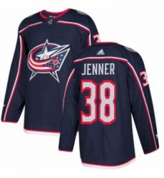 Youth Adidas Columbus Blue Jackets 38 Boone Jenner Premier Navy Blue Home NHL Jersey Youth Adidas Columbus Blue Jackets 38 Boone Jenner Premier Navy Blue Home NHL Jersey