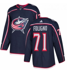 Youth Adidas Columbus Blue Jackets 71 Nick Foligno Premier Navy Blue Home NHL Jersey Youth Adidas Columbus Blue Jackets 71 Nick Foligno Premier Navy Blue Home NHL Jersey