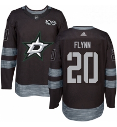 Mens Adidas Dallas Stars 20 Brian Flynn Authentic Black 1917 2017 100th Anniversary NHL Jersey Mens Adidas Dallas Stars 20 Brian Flynn Authentic Black 1917 2017 100th Anniversary NHL Jersey