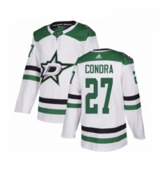 Mens Adidas Dallas Stars 27 Erik Condra Authentic White Away NHL Jersey Mens Adidas Dallas Stars 27 Erik Condra Authentic White Away NHL Jersey