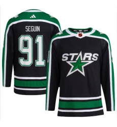Men's Dallas Stars Tyler Seguin adidas #91 Black Reverse Retro Player Jersey Men's Dallas Stars Tyler Seguin adidas #91 Black Reverse Retro Player Jersey