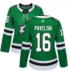 Stars #16 Joe Pavelski Green Home Authentic Women Stitched Hockey Jersey Stars #16 Joe Pavelski Green Home Authentic Women Stitched Hockey Jersey