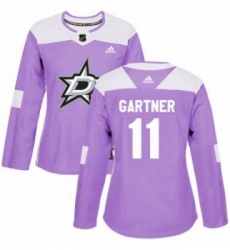 Womens Adidas Dallas Stars 11 Mike Gartner Authentic Purple Fights Cancer Practice NHL Jersey Womens Adidas Dallas Stars 11 Mike Gartner Authentic Purple Fights Cancer Practice NHL Jersey