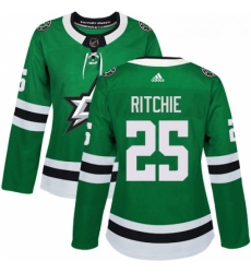 Womens Adidas Dallas Stars 25 Brett Ritchie Premier Green Home NHL Jersey Womens Adidas Dallas Stars 25 Brett Ritchie Premier Green Home NHL Jersey