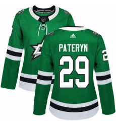Womens Adidas Dallas Stars 29 Greg Pateryn Authentic Green Home NHL Jersey Womens Adidas Dallas Stars 29 Greg Pateryn Authentic Green Home NHL Jersey