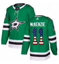 Youth Adidas Dallas Stars 11 Curtis McKenzie Authentic Green USA Flag Fashion NHL Jersey Youth Adidas Dallas Stars 11 Curtis McKenzie Authentic Green USA Flag Fashion NHL Jersey