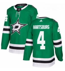 Youth Adidas Dallas Stars 4 Craig Hartsburg Premier Green Home NHL Jersey Youth Adidas Dallas Stars 4 Craig Hartsburg Premier Green Home NHL Jersey