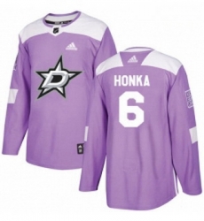 Youth Adidas Dallas Stars 6 Julius Honka Authentic Purple Fights Cancer Practice NHL Jersey Youth Adidas Dallas Stars 6 Julius Honka Authentic Purple Fights Cancer Practice NHL Jersey