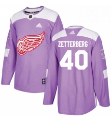 Mens Adidas Detroit Red Wings 40 Henrik Zetterberg Authentic Purple Fights Cancer Practice NHL Jersey Mens Adidas Detroit Red Wings 40 Henrik Zetterberg Authentic Purple Fights Cancer Practice NHL Jersey