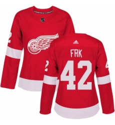 Womens Adidas Detroit Red Wings 42 Martin Frk Premier Red Home NHL Jersey Womens Adidas Detroit Red Wings 42 Martin Frk Premier Red Home NHL Jersey