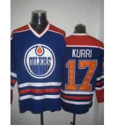 Edmonton Oilers 17 KURRI blue Jerseys Edmonton Oilers 17 KURRI blue Jerseys