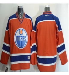Edmonton Oilers Blank Orange Stitched NHL Jersey Edmonton Oilers Blank Orange Stitched NHL Jersey