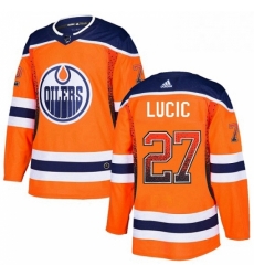 Mens Adidas Edmonton Oilers 27 Milan Lucic Authentic Orange Drift Fashion NHL Jersey Mens Adidas Edmonton Oilers 27 Milan Lucic Authentic Orange Drift Fashion NHL Jersey