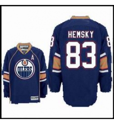 RBK Edmonton Oilers #83 HEMSKY jerseys navy Jerseys RBK Edmonton Oilers #83 HEMSKY jerseys navy Jerseys