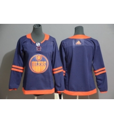 Women Oilers Blank Navy 50th Anniversary Adidas Jersey Women Oilers Blank Navy 50th Anniversary Adidas Jersey