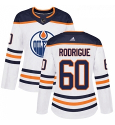 Womens Adidas Edmonton Oilers 60 Olivier Rodrigue Authentic White Away NHL Jersey Womens Adidas Edmonton Oilers 60 Olivier Rodrigue Authentic White Away NHL Jersey