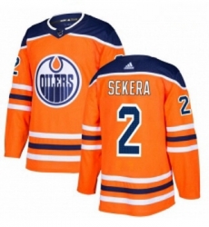 Youth Adidas Edmonton Oilers 2 Andrej Sekera Authentic Orange Home NHL Jersey Youth Adidas Edmonton Oilers 2 Andrej Sekera Authentic Orange Home NHL Jersey