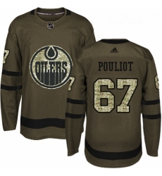 Youth Adidas Edmonton Oilers 67 Benoit Pouliot Authentic Green Salute to Service NHL Jersey Youth Adidas Edmonton Oilers 67 Benoit Pouliot Authentic Green Salute to Service NHL Jersey