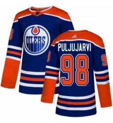 Youth Adidas Edmonton Oilers 98 Jesse Puljujarvi Authentic Royal Blue Alternate NHL Jersey Youth Adidas Edmonton Oilers 98 Jesse Puljujarvi Authentic Royal Blue Alternate NHL Jersey