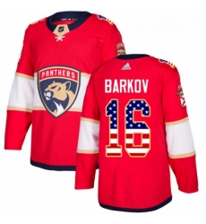 Youth Adidas Florida Panthers 16 Aleksander Barkov Authentic Red USA Flag Fashion NHL Jersey Youth Adidas Florida Panthers 16 Aleksander Barkov Authentic Red USA Flag Fashion NHL Jersey