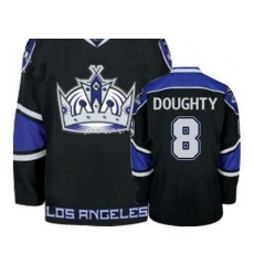 Los Angeles Kings #8 Drew Doughty Home Black Hockey Authentic Jerseys Los Angeles Kings #8 Drew Doughty Home Black Hockey Authentic Jerseys