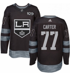 Mens Adidas Los Angeles Kings 77 Jeff Carter Authentic Black 1917 2017 100th Anniversary NHL Jersey Mens Adidas Los Angeles Kings 77 Jeff Carter Authentic Black 1917 2017 100th Anniversary NHL Jersey