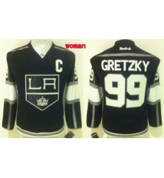 Kings #99 Wayne Gretzky Black Home Women 27s Stitched NHL Jersey Kings #99 Wayne Gretzky Black Home Women 27s Stitched NHL Jersey