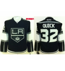Women NHL Los Angeles Kings #32 Jonathan Quick black jerseys Women NHL Los Angeles Kings #32 Jonathan Quick black jerseys