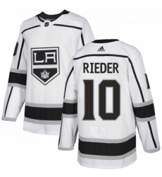 Youth Adidas Los Angeles Kings 10 Tobias Rieder Authentic White Away NHL Jersey Youth Adidas Los Angeles Kings 10 Tobias Rieder Authentic White Away NHL Jersey