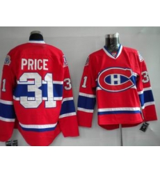 Hockey Montreal Canadiens #31 Carey Price Stitched Replithentic Red Jersey Hockey Montreal Canadiens #31 Carey Price Stitched Replithentic Red Jersey