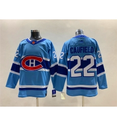 Men Montreal Canadiens 22 Cole Caufield 2022 23 Reverse Retro Stitched Jersey Men Montreal Canadiens 22 Cole Caufield 2022 23 Reverse Retro Stitched Jersey
