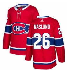 Mens Adidas Montreal Canadiens 26 Mats Naslund Premier Red Home NHL Jersey Mens Adidas Montreal Canadiens 26 Mats Naslund Premier Red Home NHL Jersey