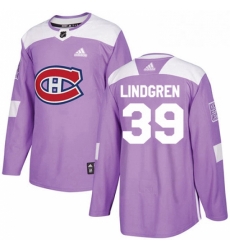 Mens Adidas Montreal Canadiens 39 Charlie Lindgren Authentic Purple Fights Cancer Practice NHL Jersey Mens Adidas Montreal Canadiens 39 Charlie Lindgren Authentic Purple Fights Cancer Practice NHL Jersey