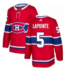 Mens Adidas Montreal Canadiens 5 Guy Lapointe Authentic Red Home NHL Jersey Mens Adidas Montreal Canadiens 5 Guy Lapointe Authentic Red Home NHL Jersey